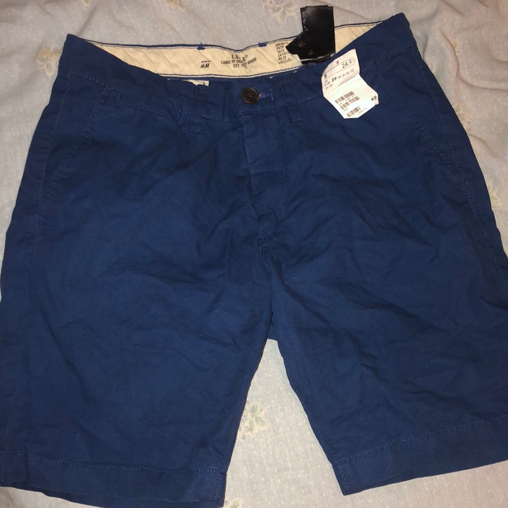 H&M boys/men shorts navy